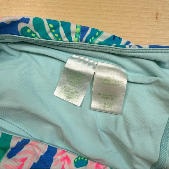 Lilly Pulitzer Luxletic UPF 50+ Emalee Ruffled Jet Stream Skort Women's Large - Picture 6 of 11